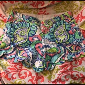 Conch Republic Fish Lilly Pulitzer Scallop Shorts